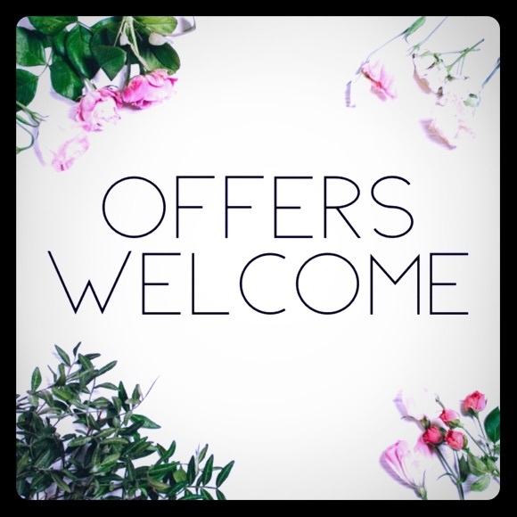💕Offers Welcome!